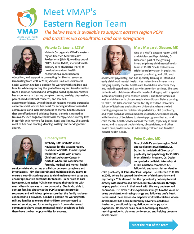 Meet VMAP's Eastern Region Team