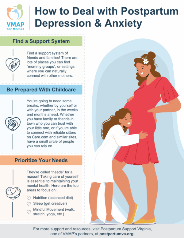 How to Deal with Postpartum Depression & Anxiety - Virginia Mental ...
