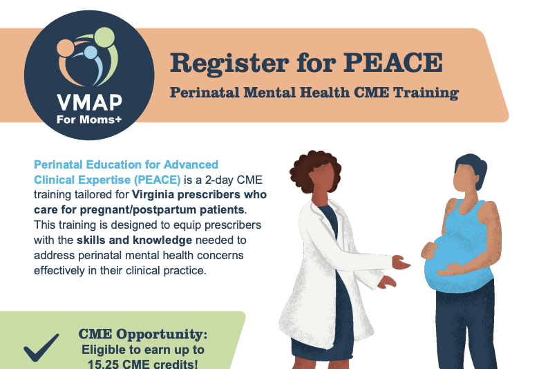 VMAP for Moms+ PEACE Provider Training